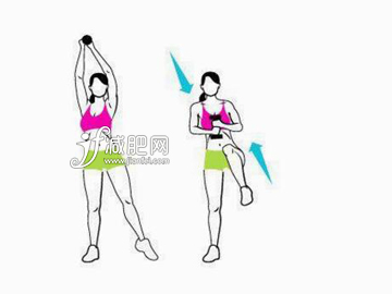 运动瘦腰的最快方法 弓形伸展