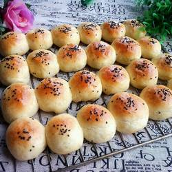 奶油蜜豆迷你小面包