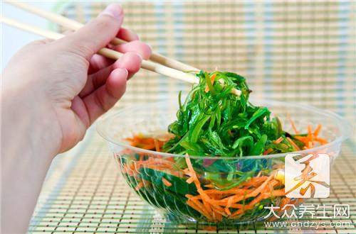 裙带菜凉拌的做法