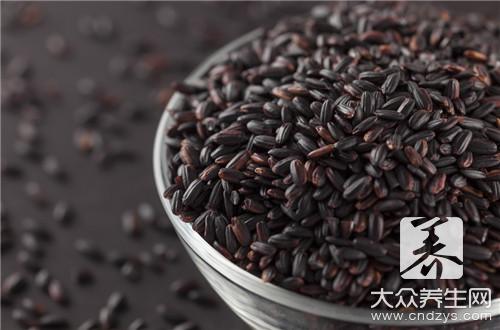 红枣黑米粥做法与食用功效
