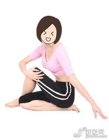 扭腰式普拉提 加速燃脂强力瘦腰腹