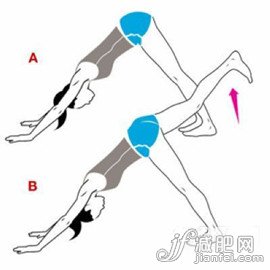4式瘦腿瑜伽动作 连小肚腩也不放过
