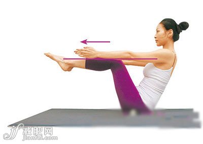 小腿至脚尖与地面平行