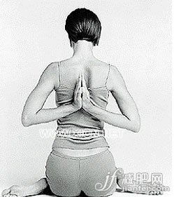 牛头姿势瑜珈减肥简单动作