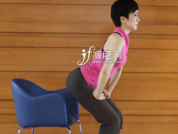 如何练出完美身材 椅子式