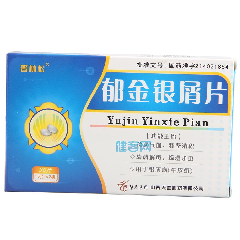 郁金银屑片