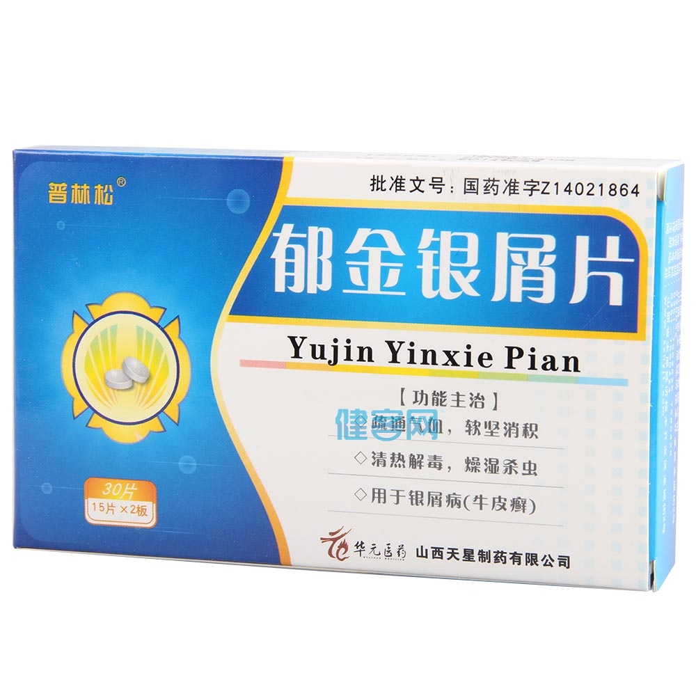 郁金银屑片
